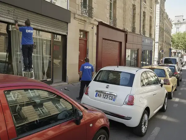 Déblocage de rideau métallique bloqué à Marseille 1