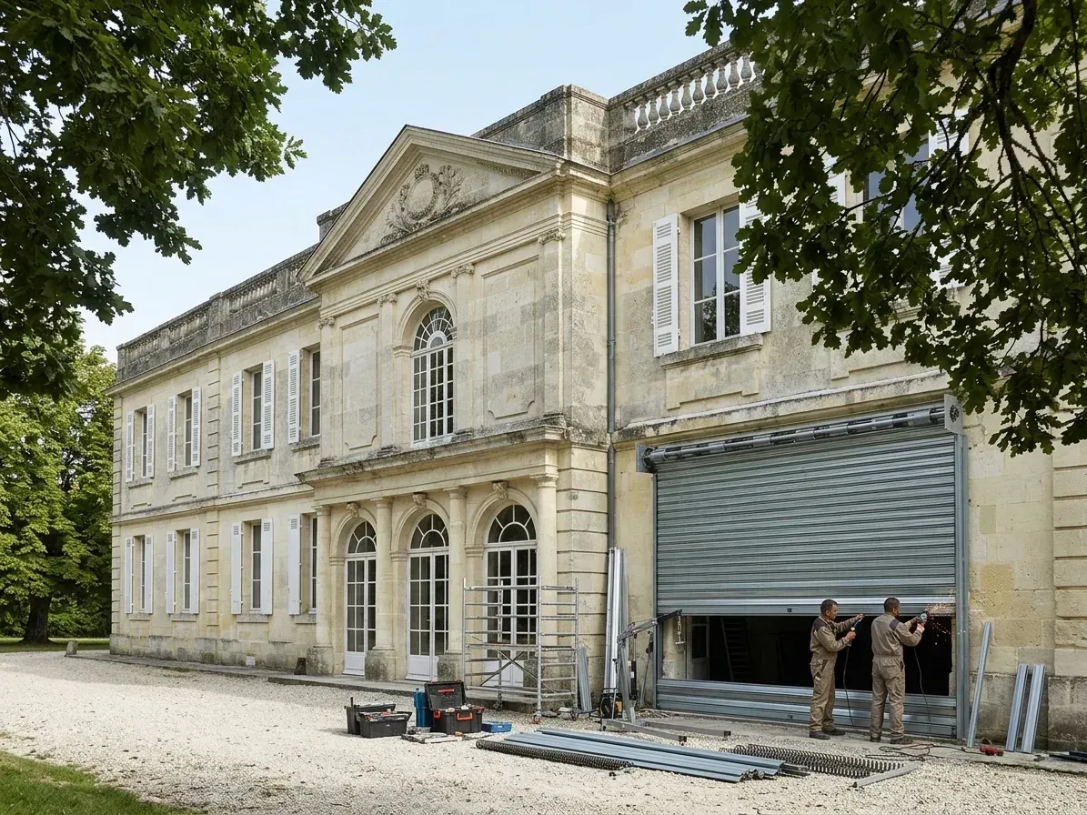 Rideau métallique à Marseille 1